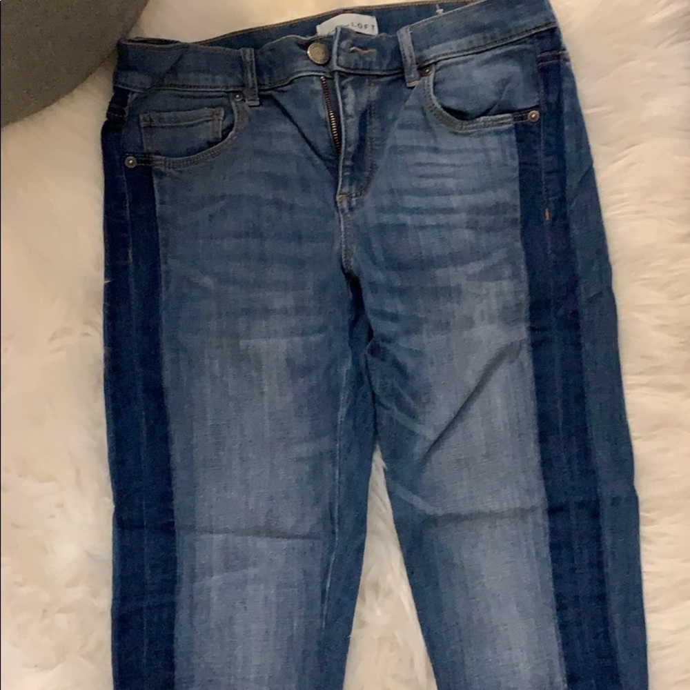Two toned denim from Loft (barely worn)